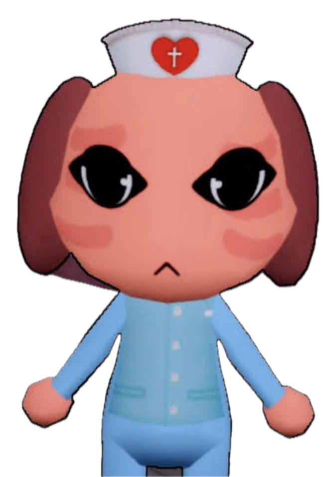 Shopkeeper Nurse character model in Animal Hospital Wiki